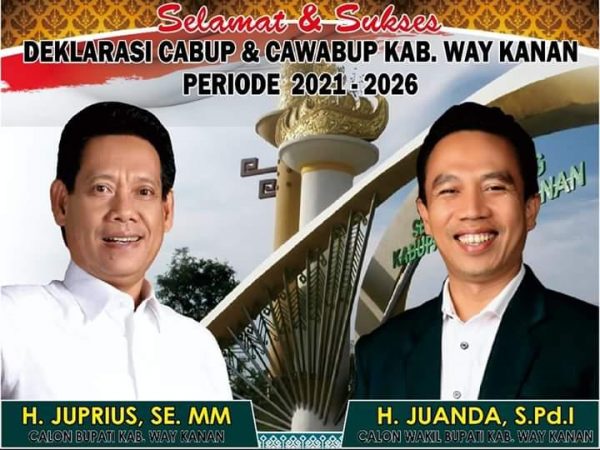 Deklarasi JUJUR Prioritaskan Program Peningkatan Kesejahteraan Petani Waykanan