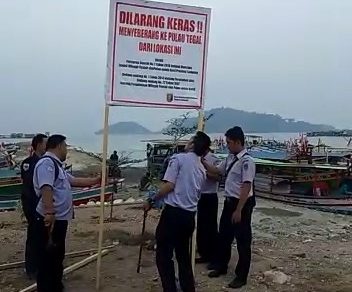 Lokasi Wisata Pulau Tegal Emas di Segel?