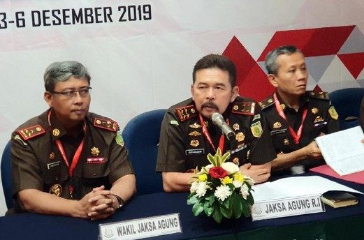 Rakor Jaksa, Kajagung Sampaikan Penangkapan Buron Koruptor Hingga Pembubaran TP4