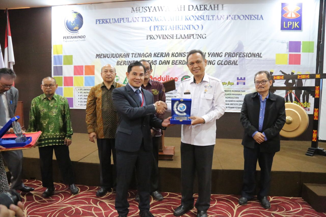 Pemprov Dukung Pertahkindo Lakukan Sertifikasi Tenaga Ahli di Lampung