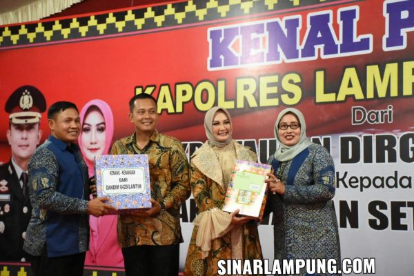 Dandim Letkol Kav. Muhammad Darwis Hadiri Temu Pamit Kapolres Lamtim