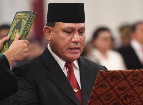 Lima Pimpinan KPK Hasil Voting Komisi III DRPR Resmi Dilantik