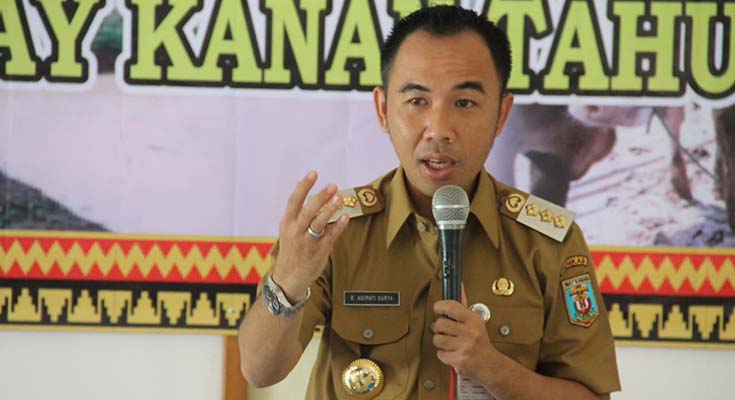 Waykanan Pamerkan Kopi Robusta Putri Malu Dalam Lampung Fair