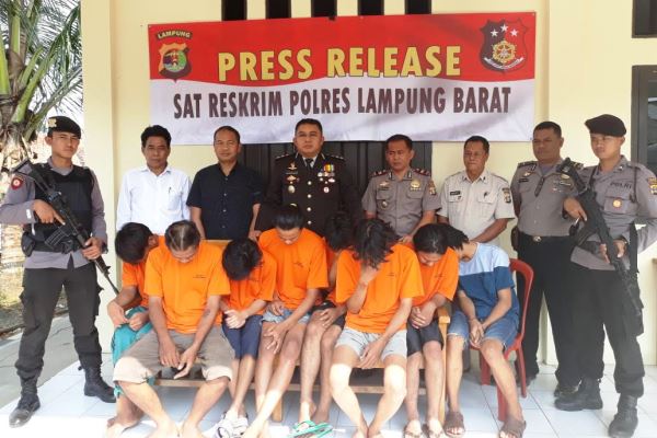 Polres Lambar Ungkap Kasus Narkoba Jaringan Lapas Rajabasa