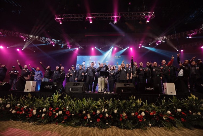 Relawan AHY Siap Dukungan Prabowo-Sandi