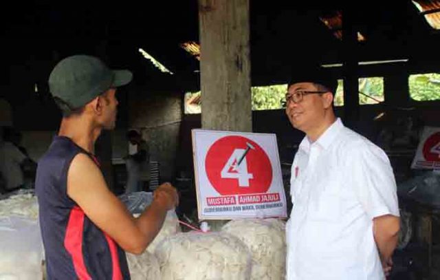 Ahmad Jajuli Bertemu Pengusaha Kerupuk