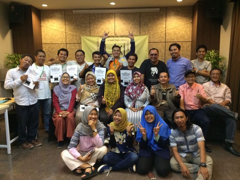 13 Wartawan AJI Bandarlampung Lulus Uji Kompetensi