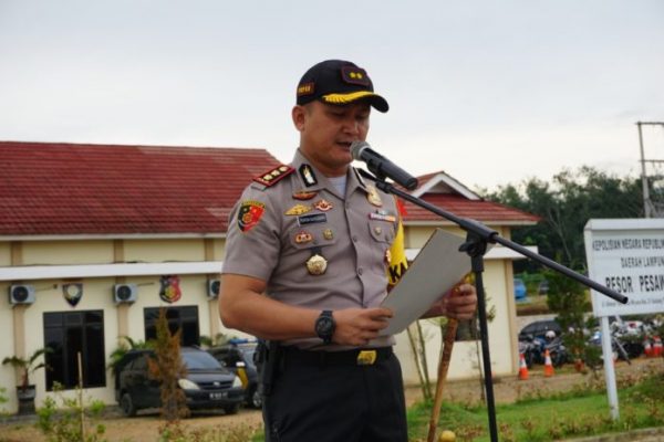 Polres Pesawaran Siap Mengamankan Pemilu 2019