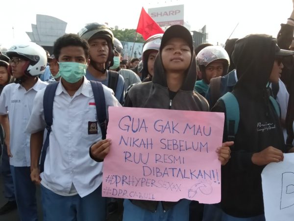 Pelajar dan Mahasiswa Lampung Unjukrasa, Guru SMK dan STM Panik Karena Intruksi Sulfakar