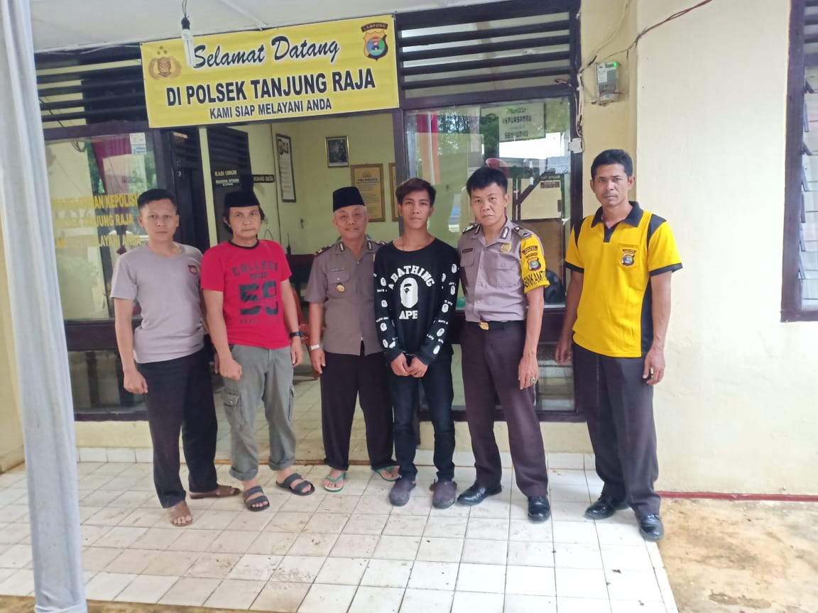 Pembobol Kantor SMUN 1 Tanjung Raja Ditangkap Saat Pacaran