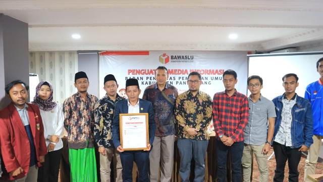 Bawaslu Pandeglang Nilai Penting Pengawasan Oleh Media