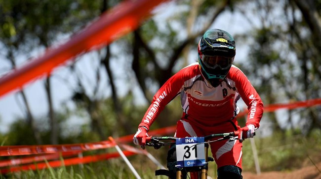 Perolehan Emas Diraih Atlit Indonesia Cabang Downhill