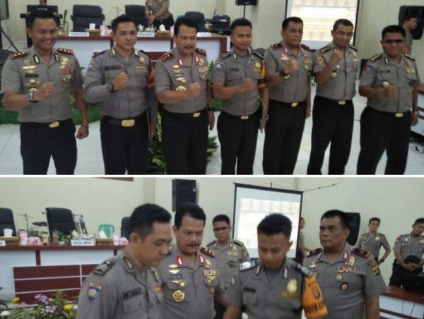 Kapolda Beri Hadiah Bhabinkamtibmas Bripka Witoyo Dan Bripka Andi