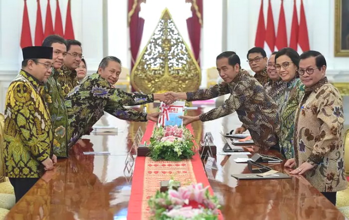 BPK RI Sampaikan 447 Temuan Indikasi Pidana Rp45,6 Triliun ke Presiden Jokowi