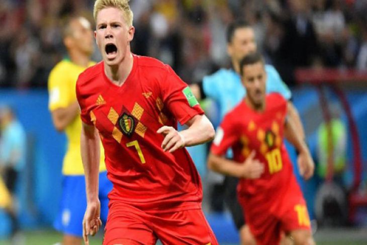Atas Kekalahan Brazil, Belgia Melaju ke Semi Final