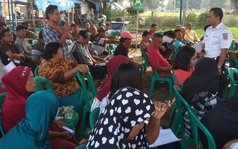 PT KAI Adakan Diskusi Aset Bersama Warga Bantaran Rel Desa Sinar Banten