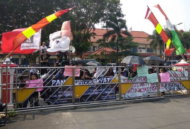 Penggusuran Pasar Griya Sukarame, Warga Kembali Mendemo Pemkot