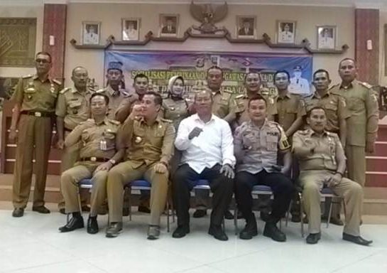 Hadiri Acara Pembinaan Kepala Desa, Dirkrimum Polda Lampung Gunakan Istilah Kerja Kerja Kerja
