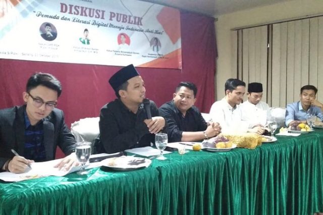 Diskusi Pemuda dan Literasi Digital: Hoax adalah Kejahatan Peradaban