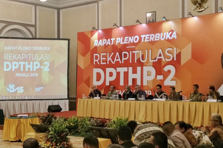 Pleno DPTHP-2 Pemilu 2019 KPU RI, Ini Hasilnya