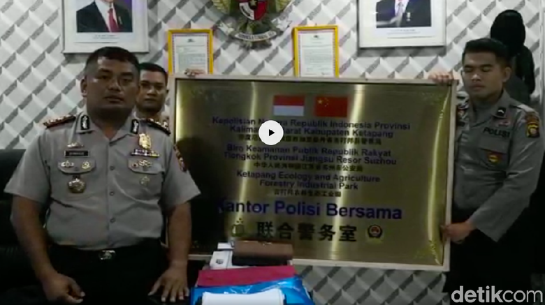 Kantor Bersama Polisi RI-China Kapolres Ketapang Dicopot