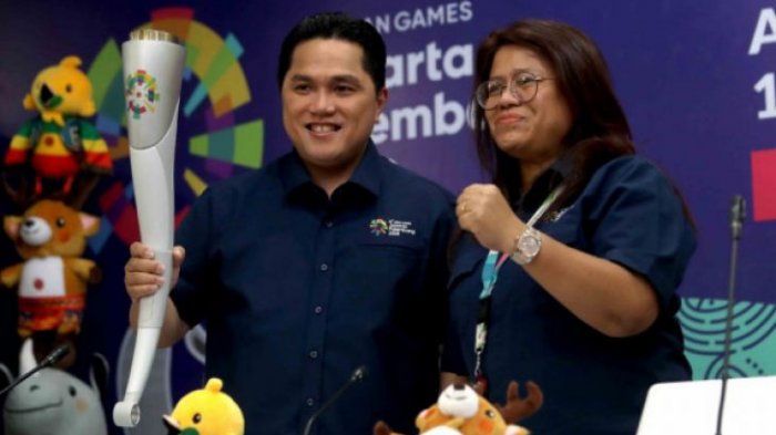 Pawai Obor Asian Games Libatkan 40 Atlet Legenda
