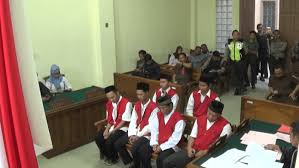 Empat Terdakwa Narkoba BB 134 kg Ganja Di Vonis Hukum Mati