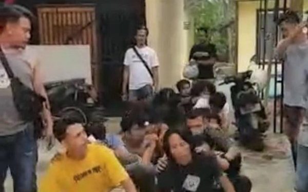 Sat Narkoba Polres Tanggamus Amankan 15 Anggota Komunitas Motor Vespa Pesta Ganja