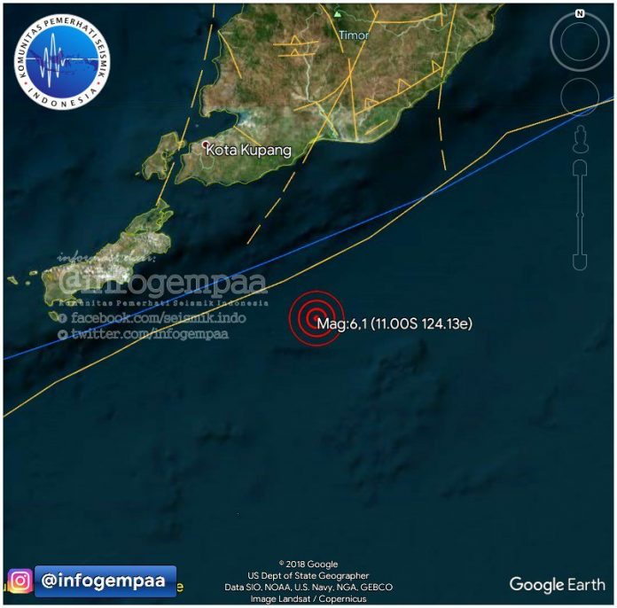 Gempa Wilayah Nusa Tenggara Dampak dari Pergerakan Masif Benua Australia