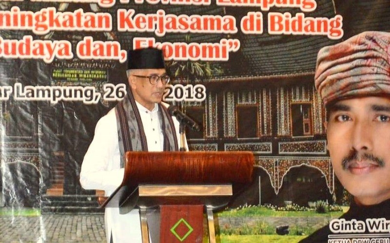 Ginta Wiryasenjaya Dinonaktifkan Dari Ketua DPW Gebu Minang Lampung