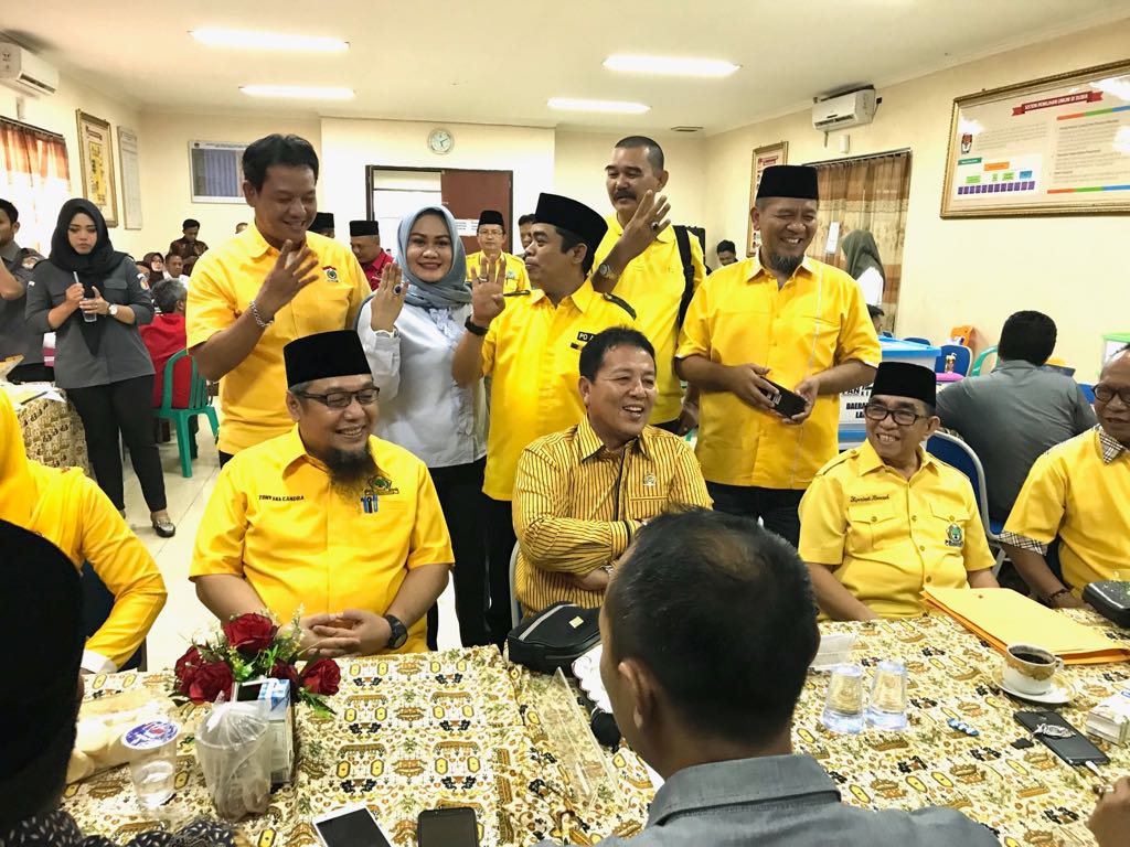 Golkar Daftar Caleg Ke KPU Provinsi Lampung, Target 20 Kursi DPRD Lampung