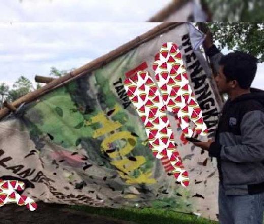 Warga Ciamis Tewas Tertimpa Baliho Jokowi-Ma’ruf