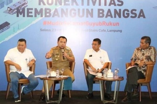 Gubernur Ridho: Tol Lampung dan Dermaga Eksekutif Bakauheni Siap Hadapi Mudik