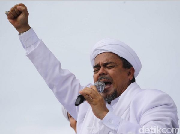 Lewat Rekaman Video, Habib Rizieq Sebut 10 Alasan Pilih Prabowo-Sandi