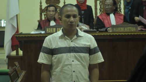 Terlibat Narkoba, Oknum Hakim Ditunut Dua Tahun Penjara