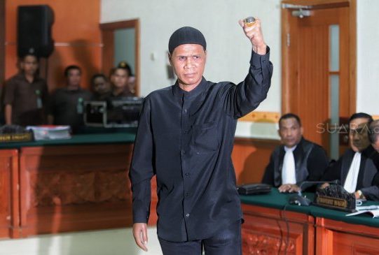 Tututan Tiga Tahun Herkules Divonis Delapan Bulan, Sempat Ngamuk Pukul Wartawan Dan Usir Polisi