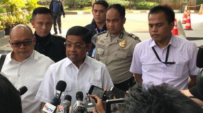 KPK Periksa Mensos Idrus Marhan Terkait Kasus Suap PLTU Riau-1