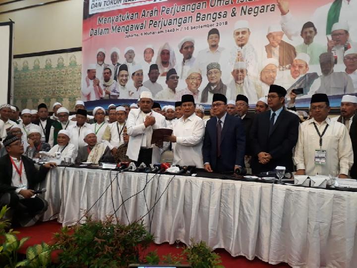 17 Poin Pakta Integritas Ijtima Ulama II yang Disetujui Prabowo