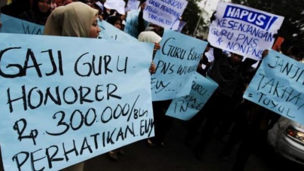 Tiga Bulan Tak Gajian Ribuan Pegawai Honor Pemda Tulang Bawang Ancam Mogok Massal