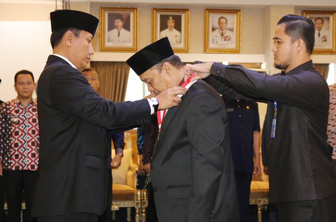Pjs. Gubernur Didik Lantik Lukmansyah Sebagai Pejabat Fungsional BPSDM
