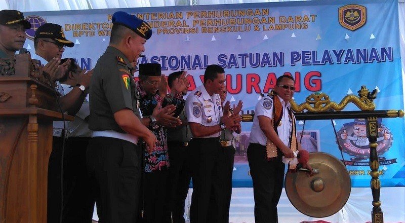 Jembatan Timbang Way Urang Kalianda Kembali Beroperasi