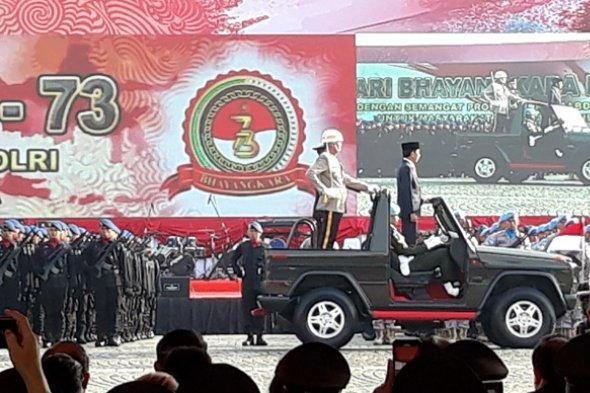 HUT Bhayangkara 73 Polri Harus Proaktif Dengan Tindakan Humanis