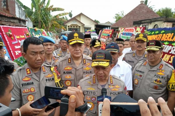 Kapolri Tinjau Polres Lampung Selatan, Salurkan Bantuan Rp5 Miliar Dan Persenjataan