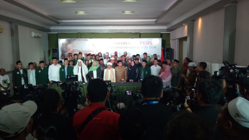 Keluarga Gus Dur Deklarasi Dukung Jokowi-Ma’ruf di Pilpres 2019