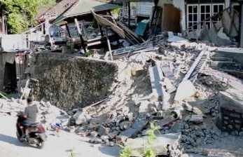 Dua Kali Gempa Susulan Kembali Terjadi di Lombok