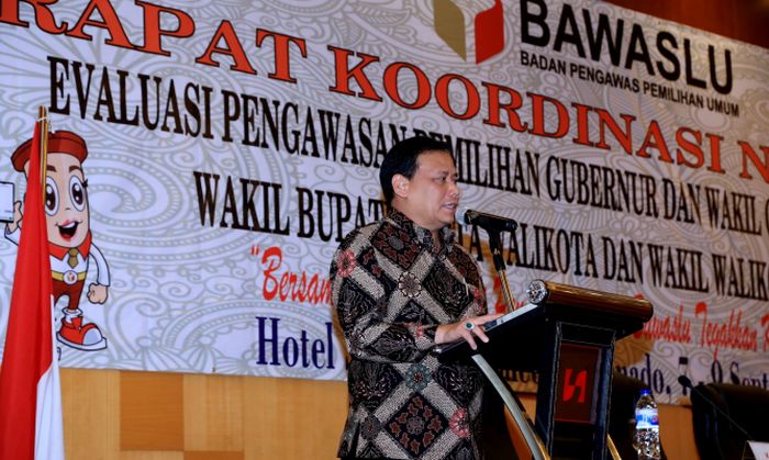 Ketua Bawaslu : Tingkatkan Kualitas Pengawasan Pemilu Tahun 2019