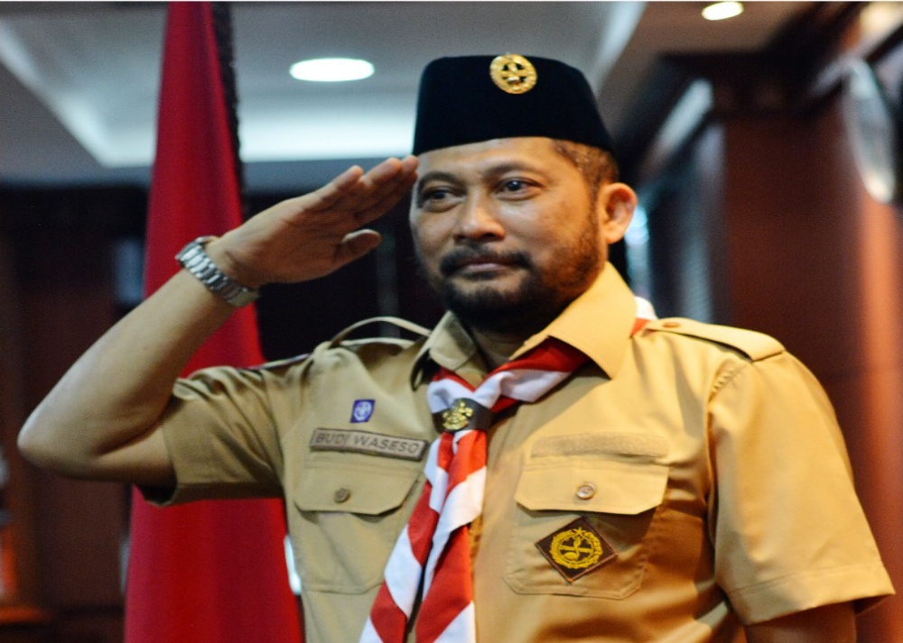 Komjen Pol (pur) Budi Waseso Terpilih Menjadi Ketua Kwartir Nasional kwarnas
