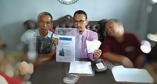 Tidak Terima Tuduhan Money Politik Tim Herman-Sutono Laporkan Panwaslu Pesibar ke Polda