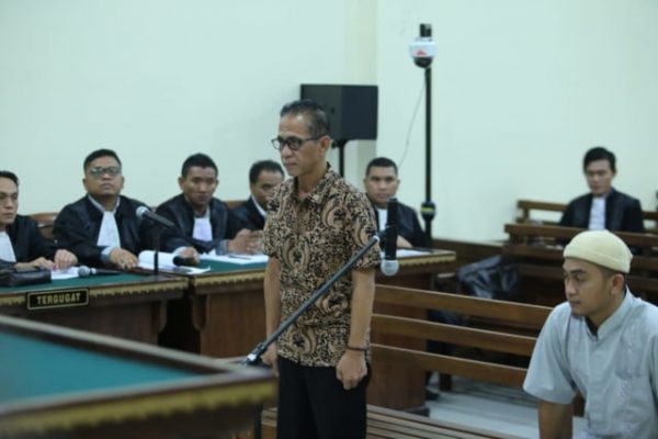 Jadi Saksi Terdakwa Wawan, Khamami Sebut Nama Anggota Polri Anak Plt Bupati Mesuji “Main Proyek”