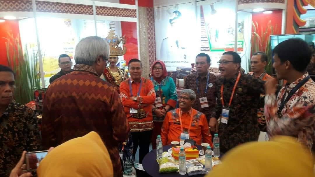 Produk Beras Singkong Lamteng Mendapat Respon Positif Di Pameran APKASI